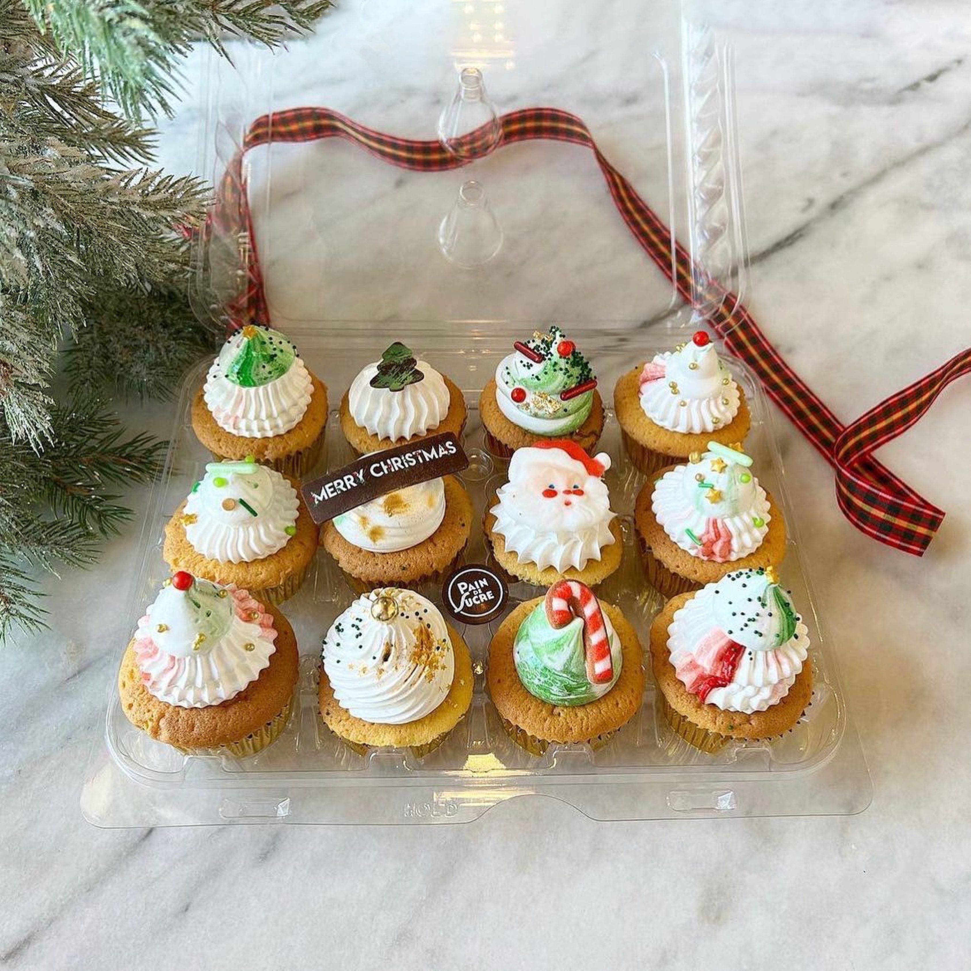 Christmas Cupcake (12 ud)