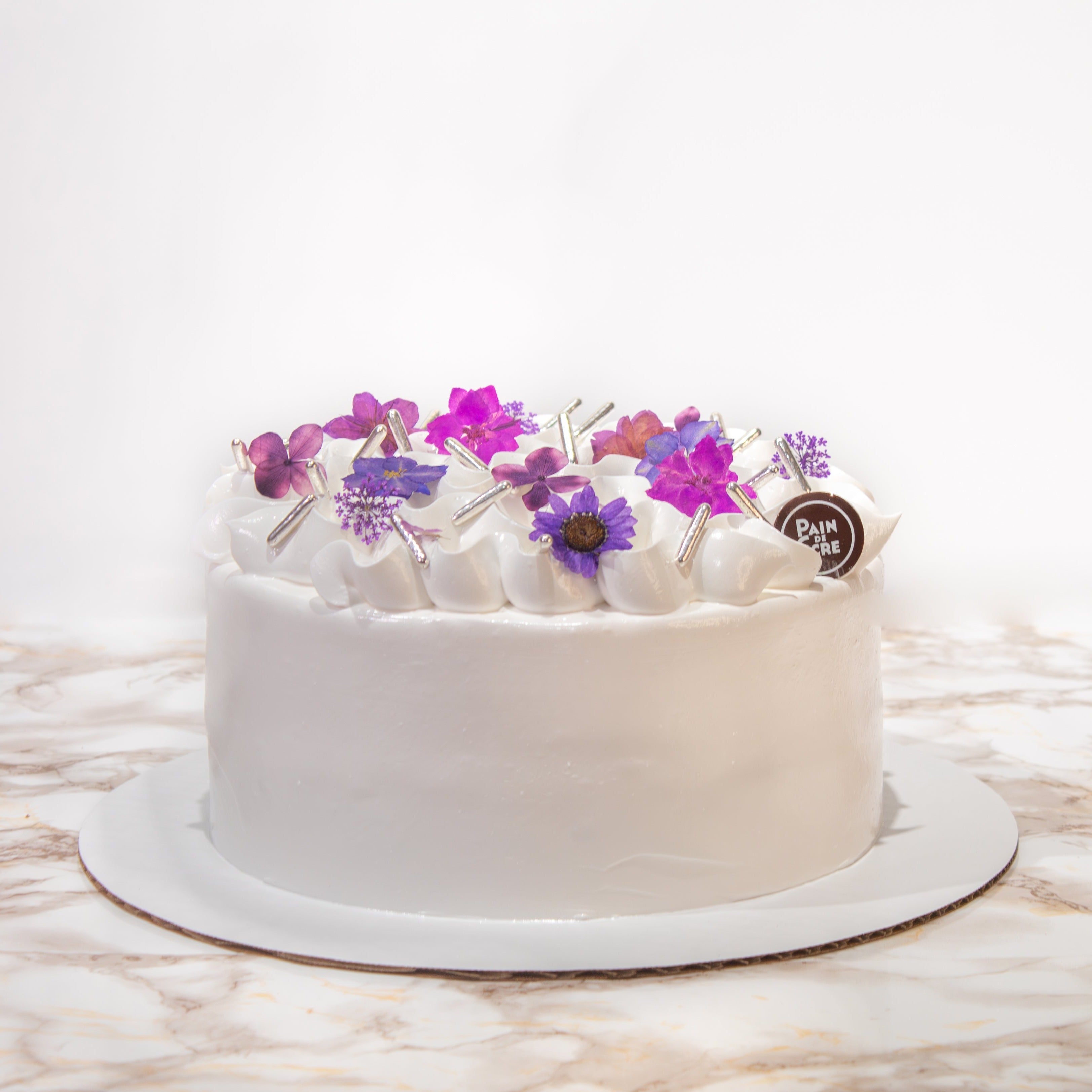 Ruffles & Flowers Cake