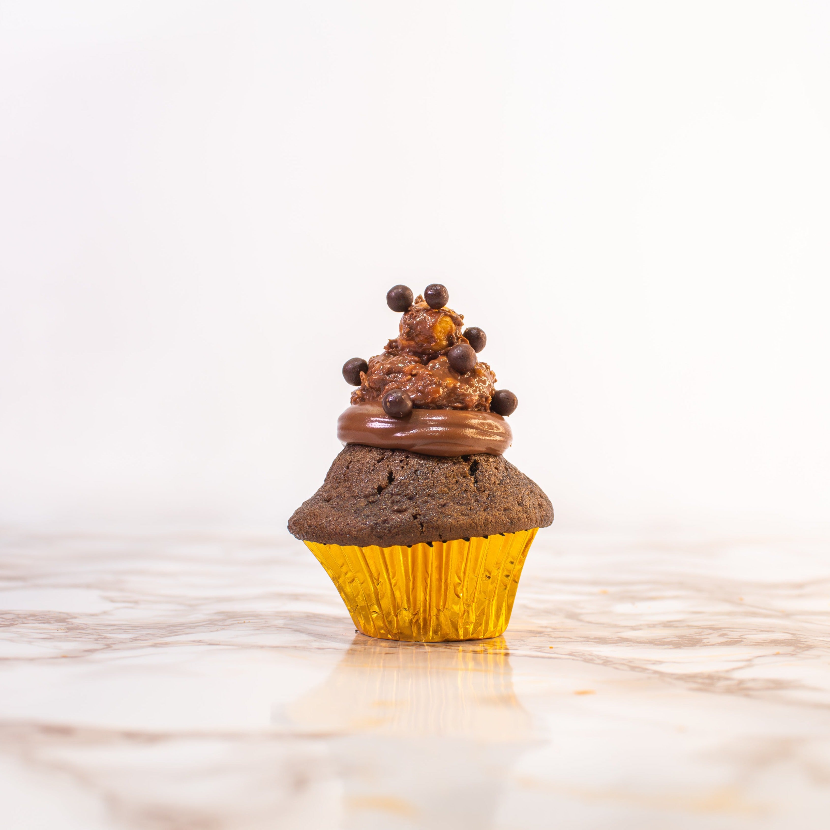 Minicupcake de Nutella & Ferrero Rocher